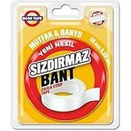 Tape Su Sizdirmaz Bant, 38 Mm X 3,35 Mt Boyut, Beyaz