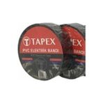 Tapex Elektrik Bandı Siyah (10 Lu Paket)