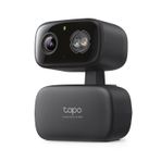 Tapo 2K 3MP Pan/Tilt Kapalı/Dış Mekan Güvenlik Kamerası, Ücretsiz Kişi/Bebek Ağlaması Algılama ve Hareket Parçası, 360° Pan, Renkli Gece Görüşü, SD/Bulut Depolama, Alexa ve Google Home ile çalışır