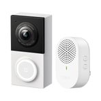 Tapo TP-Link Akıllı Video Kapı Zili Kamera Kablolu, 2K 5MP, Renkli Gece Görüşü, 180° Ultra Geniş FOV, 2 Yönlü Ses, Ücretsiz AI Algılama, Bulut ve SD Kart Depolama, Alexa ve Google Home ile çalışır,