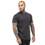 Tapout Lifestyle Basic Tee Antrasit Siyah Erkek T-shirt