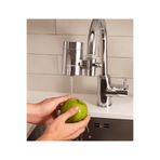 TAPP Water EcoPro Krom SMR - Musluk Suyu Filtresi, 5 Aşamalı Nano Teknoloji Su Filtreleme Sistemi + Swedish Mineral Rock, Mutfak Armatur Filtresi ve Kartuşu