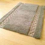 Tappeto Post Gri 80x150 cm Salon Halı