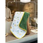 Taraaura %100 Pamuk 4 Katlı Müslin & %100 Welsoft Bebek Battaniyesi - Renkli - 75 X 110