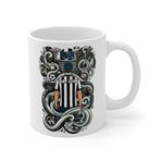 Taraftar Temalı Doktor Kupa Bardak | Taraftar Doktor Meslek Temalı Kupa Bardak | Hediye Mug (Beşiktaş Temalı, Beyaz)