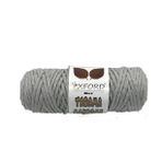 Taranabilir Makrome İpi Taranan Makrame Pamuk İpliği 5 MM 250 GR Gri