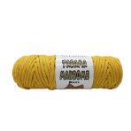 Taranabilir Makrome İpi Taranan Makrame Pamuk İpliği 5 MM 250 GR Sarı