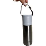 Tarantula Stainless Steel Bardaklı Kayışlı Gümüş 350 ml Günlük , Şık, Modern , Hediyelik Termos .