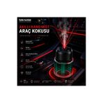 TARÇIN Premium Araç Kokusu Nano Mist Teknolojili LED Ambiyanslı Difüzör Araba Kokusu