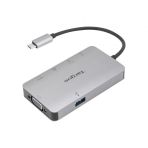 Targus DOCK419EUZ USB-C Tek Video 4K HDMIVGA İstasyon 100W Güç Geçişi