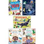Tarih Yazan 100 İcat + Teknolojiye İlham Veren Hayvanlar + Biyotaklit + Eğlenceli Sorular İlginç Cevaplar Zeki Mucitler + Eğlenceli Sorular İlginç Cevaplar Süper Bilginler / 5 Kitap Set