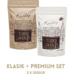 Tarihi Kadıköy Kahvesi Tarihi Kadıköy Klasik + Premium Türk Kahvesi Set (2 x 1000GR) - 2 kg
