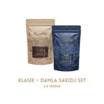 Tarihi Kadıköy Klasik + Damla Sakızlı Türk Kahvesi Set (2 x 1000GR)