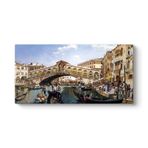 Tarihi Venedik Panorama Tablosu 160 x 80