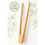 TARIK HOME 30 cm Natural Bambu Cımbız Maşa