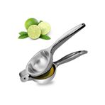 TARIK HOME Paslanmaz Çelik Kollu Limon Sıkacağı - Ergonomik Saplı Narenciye Presi