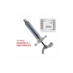 TarımGaraj Forvet Kaynatılabilir Mika Ithal Şırınga 10 Cc-2 Adet Ve Iğne Seti Hsw Eco 1.4x10 Mm Küçükbaş