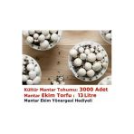 Tarımsal ve Hayvansal Ürünler 3000 Adet Kültür Mantar Tohumu ve 13 Litre Mantar Ekim Torfu