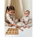 Tarkito Kız Ve Erkek Bebek Çocuk Alt Üst Eşofman Takımı Sweatshirt & Jogger 1-7 Yaş - Bej - 2 - 3 Yaş