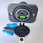 Tarkmats Kia Sportage 2008 Otomobil Ve Marine Uygun 9-30V Type-C Pd Ve Usb Soket
