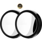 Tarkmats Suzuki Vitara 2006 - 2024 Universal Oto Yuvarlak Kör Nokta Aynası - Mini Yapışma İkili Set