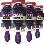 Tarko Lionesse Saç Fırçası Oval Mor x 4