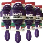 Tarko Lionesse Saç Fırçası Oval Mor x 4
