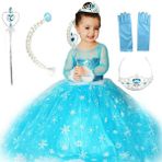 Tarlatanlı Frozen Elsa Kostümü