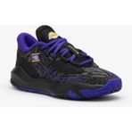 Tarmak Çocuk Siyah Spor Ayakkabı NBA Lakers FAST 900 LOW-1 - Basketbol - Mor - Siyah