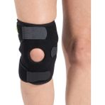 Tarmantu Patella Siyah Standart Flexible Balenli Destekli Sporcu Dizlik