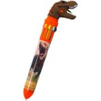 Taros Dinosart 10-Color Ballpoint Pen 6958 - Turuncu