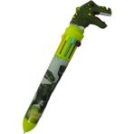 Taros Dinosart 10-Color Ballpoint Pen 6958 - Yeşil