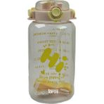 Taros Lıfe Motto Şeffaf Matara 1650 ml 7718-1 Adet - 670 ml - Renkli