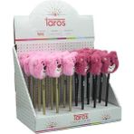 taros unick color kurşun kalem pembe ayıcık tepeli 7711 (24 lü paket) - Yok