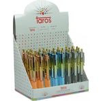 Taros Unick Color Versatil Kalem (Mekanik Kurşun Kalem) 0.7 Mm Metalik Grip 7569 (48 Li Paket)