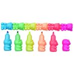 Taros Unick Color Yumurtlayan Bear 6'lı Fosforlu Kalem