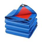 Tarps, 10ft x 39ft Ağır Hizmet Tipi Su Geçirmez Tente - Dış Mekan Kullanımı için UV ve Yırtılmaya Dayanıklı Poli Tarp, Kamp, Bahçe ve Mobilya için Çok Amaçlı Koruyucu Kılıf