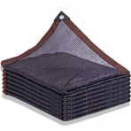 Tarps, 13 x 49 ft Güneş Koruyucu Gölge Bezi - %80 UV Koruması, Sera ve Dış Mekan Gazebo Örtüsü, Veranda, Bahçe, Çim, Havuz için Grommeted File Tarp - Dayanıklı ve Çok Yönlü