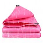 Tarps, Ağır Hizmet Tipi Su Geçirmez Tente 13x20 ft, Lamine Kaplamalı PVC Branda, Dış Mekan Barınağı, Acil Yağmur Örtüsü, Dayanıklı Kamp ve Yardımcı Tarps