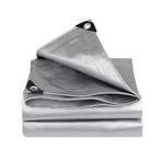 Tarps, Ağır Hizmet Tipi Su Geçirmez Tente 30x39ft - Çok Amaçlı Dış Mekan Branda Örtüsü, Tekneler, Havuzlar, Çatılar ve Kamp için Grometler ve Güçlendirilmiş Kenarlarla Yırtılmaya Dayanıklı