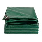 Tarps, Süper Ağır Hizmet Su Geçirmez Poli Tarp - Dayanıklı, UV ve Yırtılmaya Dayanıklı Grometli Tente - Kamp, Çatı Örtüsü, Veranda, Havuz ve Çok Amaçlı Kullanım için İdeal
