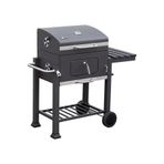 Tarrington House Memphis Bbq Kömürlü Mangal Ayarlı Büyük Barbekü Termometreli Tekerlekli Mangal