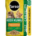 Tarsol Kedi Kumu Çam Peleti 20 Lt Ekonomik Boy %100 Organik