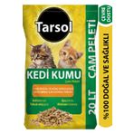 TARSOL TARIM Tarsol Kedi Kumu Çam Peleti 20 Lt Ekonomik Boy %100 Organik