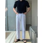 Tarz Cool Erkek Fitilli Polo Yaka Triko T-Shirt