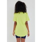 Tarz Cool Kadın Açık Pembe Pis Yaka Salaş T-Shirt KTCPS001R07S