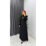 TARZ-I HAS BUTİK Siyah Eylül Elbise Premıum Tesettür Giyim