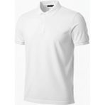 Tarz Yeri Erkek Polo Yaka Düğmeli Pike Kumaş Tişört Regular Fit Kısa Kol T-Shirt - Beyaz - XL