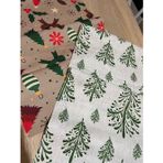 Tarzını Seç Yılbaşı Desen Runner Christmas Yeniyıl Runner 40 X 140 - 2 Adet