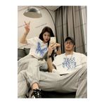 Tarzsokak 2 Adet Tir Harajuku Style Çift Sevgili Kombinleri Couple Clothing Yeni Sezon Tarzsokak-5914